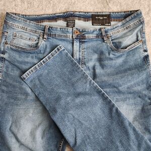 The Perfect Jean NYC Athletic Fit Jeans Men's 42x32 (43x31) Blue Stretch Denim  